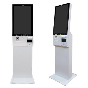 아임유 배리어프리 키오스크(27인치) T6B-27 KIOSK, 접근성 강화 - 스탠드 포함