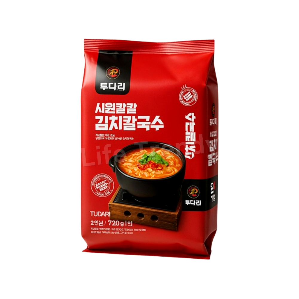투다리 시원칼칼 김치칼국수 성분 분석