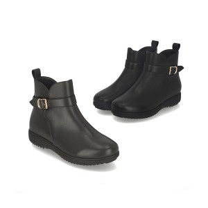 엘칸토 여성 양가죽 컴포트 앵클 부츠 3cm LCWA26U54C