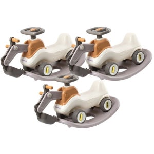 어린이집 실내놀이용 흔들말변신 포크레인 붕붕카 3개 실외용 균형감각