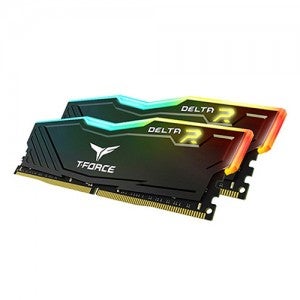 TeamGroup T-Force DDR4-3200 CL16-20-20 Delta RGB 패키지 가넷 (32GB(16Gx2))