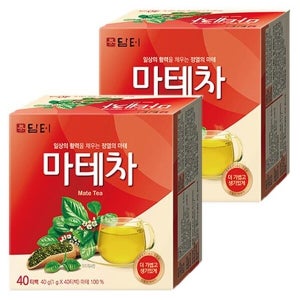 케이티알파쇼핑 담터 마테차 (40Tx2개)