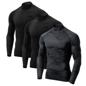[테슬라] [3PACK]사계절 기능성 모크넥 컴프레션 긴팔 티셔츠 베이스레이어 5008147824