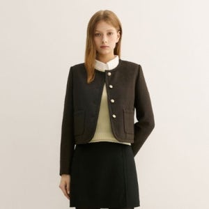 [롯데백화점] 시스티나 라운드넥 트위드 자켓-AWWJKP31040 LE1220006177