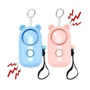 케이티알파쇼핑 JU 경보기 곰돌이키링/ 어린이 호신용품/ 큰 벨소리/ 싸이렌 경보음
