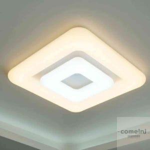 잇더템 사각 LED 색변환 거실등 860X860 천장LED조명 인테리어거실등 가정용LED조명