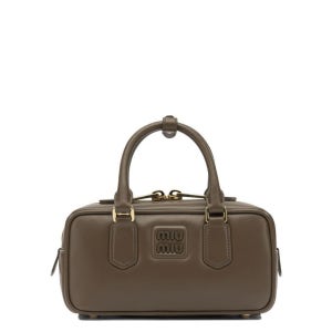 미우미우 아르카디 레더 레귤러 백 툰드라 5BB142 ACR3 F0244 5BB142ACR3F0244 V OON 여성 토트백 탑핸들백 쇼퍼백 Arcadie sma 151209306