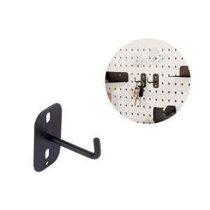 케이티알파쇼핑 타공판 철제걸이(소) 블랙BD011037