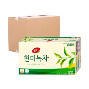 비제이마켓 동서 현미녹차 24개입 (1박스) 국산녹차티백 현미차티백 동서현미차티백