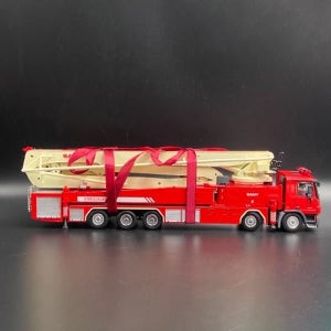 원래 공장 1:50 Sany 62M 워터 타워 소방차 시뮬레이션 합금