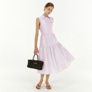 [마리끌레르] 카라 민소매 원피스(MAFBOP19MLV)