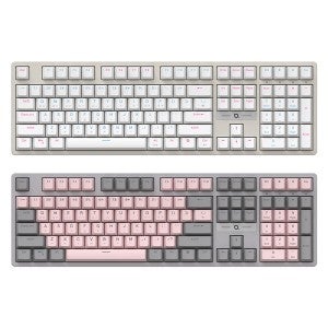 COX CK580 교체축 게이밍 기계식 그레이&핑크 (갈축)