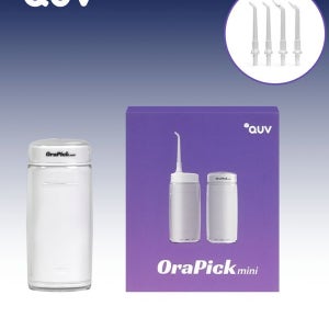 [큐브스토어] [치과판매] 오라픽 미니 구강세정기 휴대용 여행용 물치실 치아 치간 세척기 칫솔 1개_OP-200