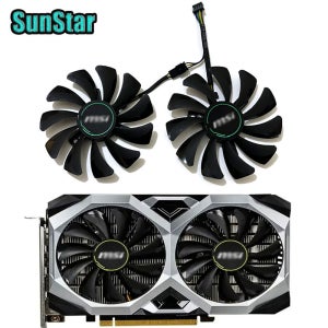 새로운 85MM HA9010H12F-Z HY-D09010SH GTX1660 RTX2060 비디오 카드 쿨링 팬 MSI GeForce GTX 1660 1660TI RTX 2060 V