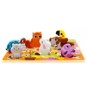 그림맞추기 애완 동물퍼즐 유아 판퍼즐 5세 어린이집 3세 24개월 4세