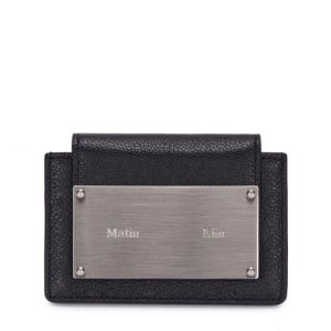 [마뗑킴] ACCORDION WALLET IN BLACK MK2500WL001VBB