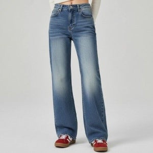 워싱진 데일리 스트레이트 캐주얼 에디온데님팬츠