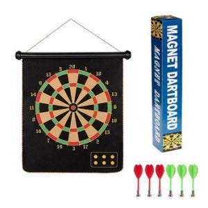 자석 다트 힙한세트 핀 던지기 게임 판 양면 보드 DD-12815
