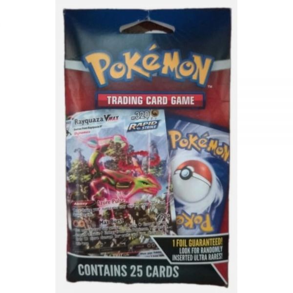 포켓몬 트레이딩 카드 게임 TCG 25팩 포일 1개 무작위로 삽입된 울트라 레어