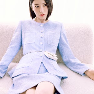 [잇미샤] 라운드넥 트위드 자켓 [ITQ3WJK230]