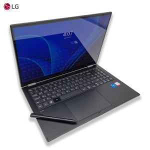 리퍼비시 LG 그램  i5 11TH SSD 512GB Iris Xe 360플립 터치 16인치 휴대성 리퍼 노트북