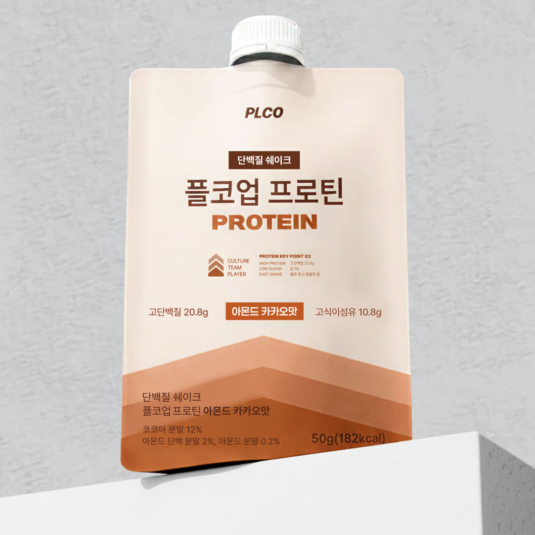 플코업 프로틴  단백질 쉐이크 아몬드<b>카카오맛</b> (50g x 7개입)