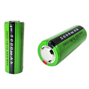[디제이디] 리튬이온 충전지 26650 3.7V 5000mAh