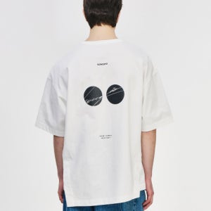 [송지오] 송지오 컬렉션 바이어스 캐스트 티셔츠 화이트 SI3TS711WH SI3TS711WH