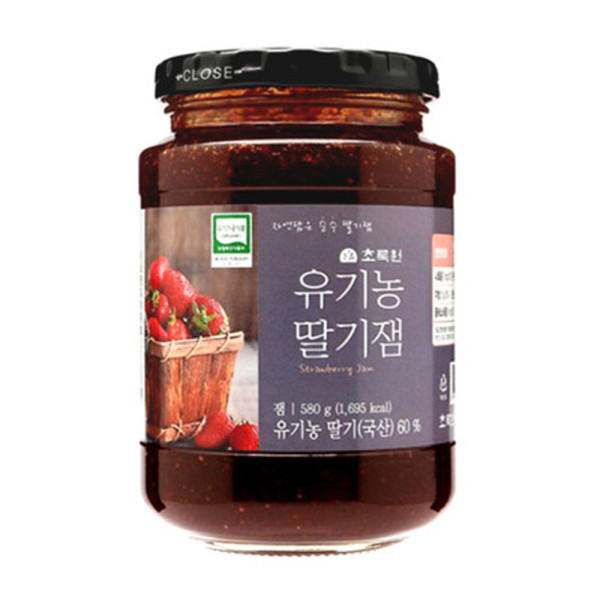 초록원 유기농 딸기잼 성분 분석