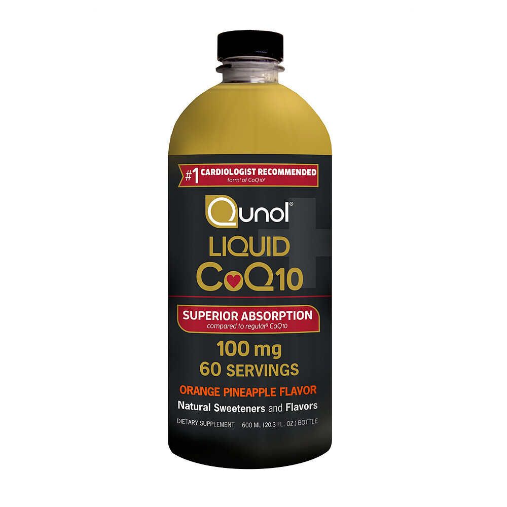 Qunol Liquid <b>CoQ</b>10 코엔자임Q10 코큐텐 액체 100mg 600ml