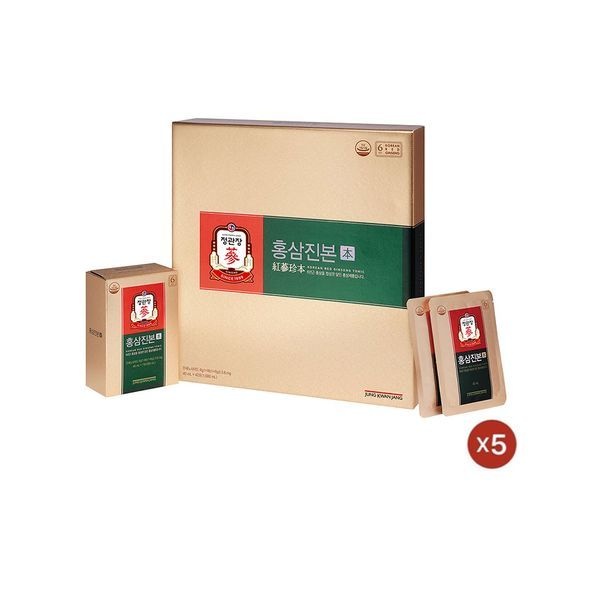 정관장 [하프<b>클럽</b>]<b>홍삼</b>진본 40ml x 42포 5박스