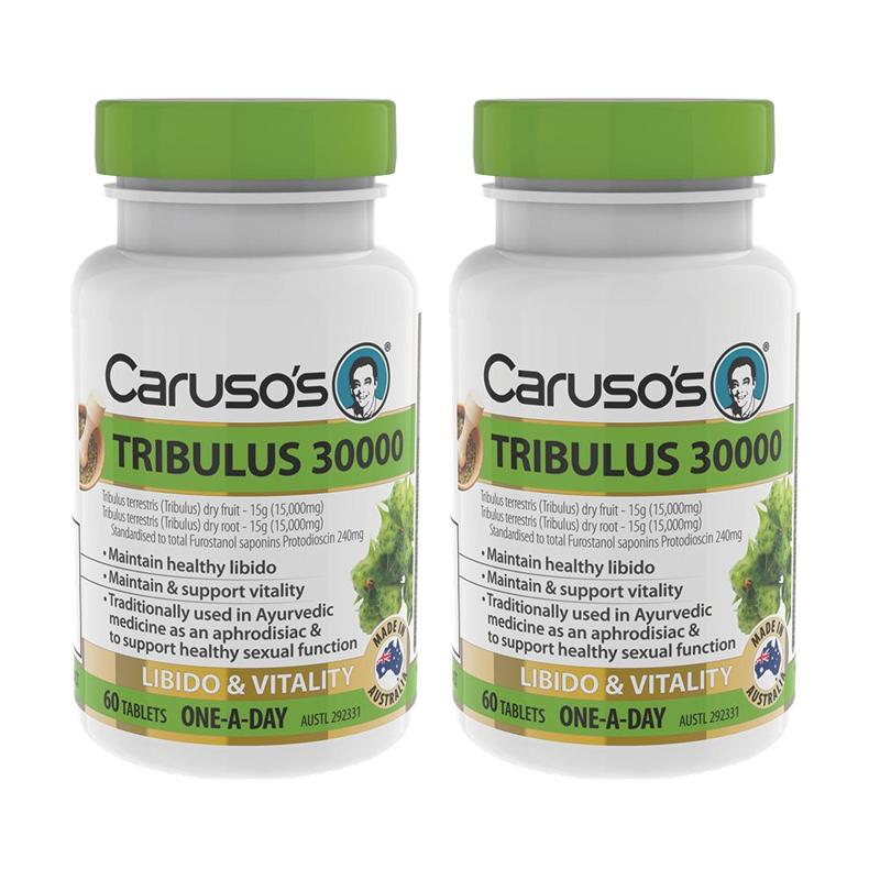 Carusos 카루소스 <b>트리뷸러스 남가새</b> 30000mg 60정 2개