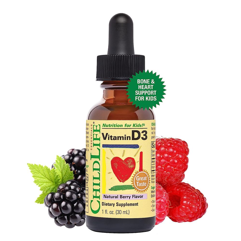 차일드라이프 ChildLife 차일드 라이프 키즈 어린이 <b>비타민</b> D3 500IU 액상 30ml 베리 맛