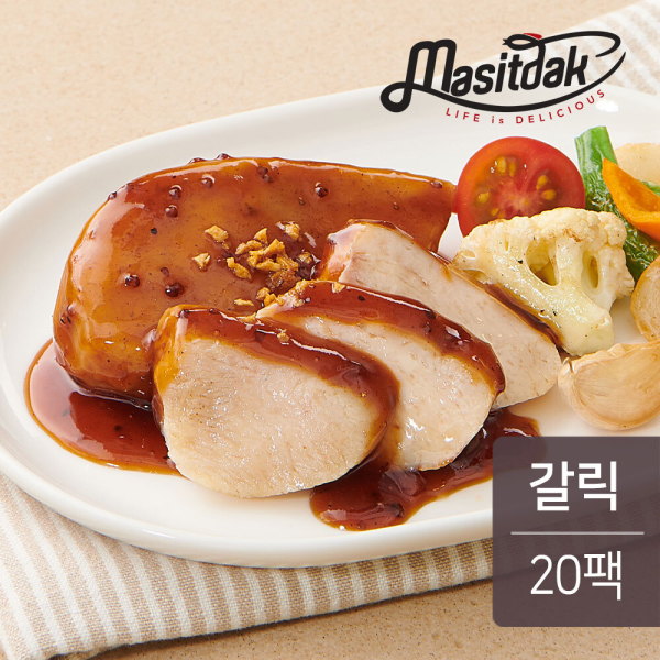 맛있닭 소스 통 닭가슴살 갈릭스테이크 성분 분석