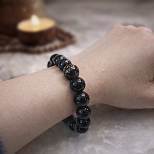 천연 전통 옻칠 광명진언 합장주 팔찌, 호연공방