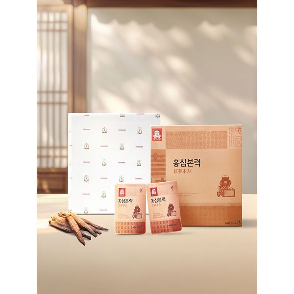 정관장 하프클럽/<b>정관장 홍삼본력 40ml</b> x 30포 (15일분) (선물포장)