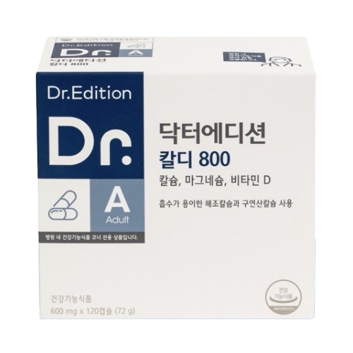 닥터에디션 칼디 800 600mg x 120캡슐, 1개