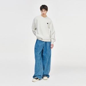 [롯데백화점] 송지오 지제로 팬서 라글랑 크루넥 라이트 그레이 SI2TS810LG LE1220925608