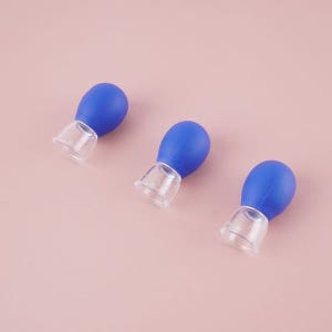 [하프클럽]실리콘 페이스 미용 항아리 피부 관리 순환 촉진 2p