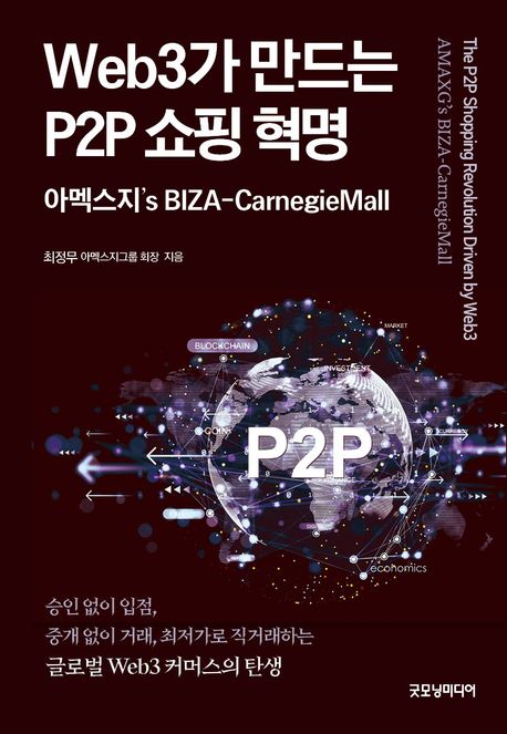 Web3가 만드는 P2P 쇼핑 혁명 = The P2P shopping revolution driven by web3 : AMAXG's BIZA-Carnegiemall : 아멕스지’s BIZA-CarnegieMall