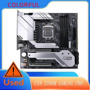 다채로운 CVN Z590M 게이밍 프로 메인보드 인텔 Z590 LGA 1200 128GB DDR4 M-ATX