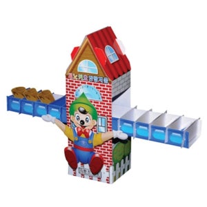 종이 양팔저울만들기 균형잡기 수평원리 실험키트 5개