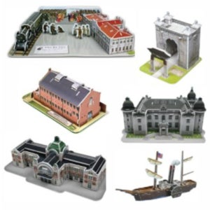 근대 문화유산만들기 입체 한국사 건축모형 조립 6종