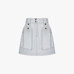 [이비엠] 아웃 포켓 데님 미니스커트 EMP2CSK020