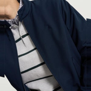 [빈폴 멘] [Essential] 해링턴 재킷  네이비 BC6139E01R