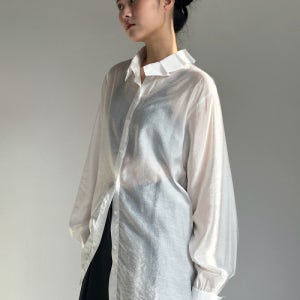 [아포엠] Pleated  Collar Blouse (2C) P00000PP
