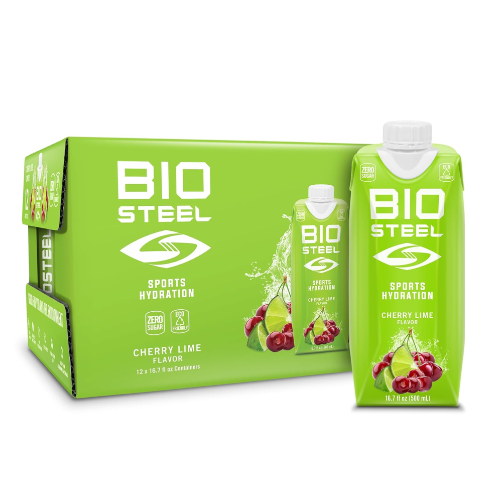 <b>바이오스틸</b> 스포츠 음료 필수 전해질 함유 체리라임 500ml 12개
