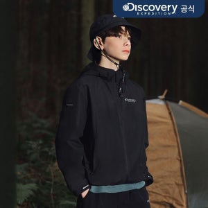 디스커버리 키즈 키즈 베르텍스 에센셜 바람막이 자켓 (BLACK)