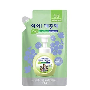 오피스디포 아이깨끗해핸드워시리필 달콤한청포도 200m CJ라이온