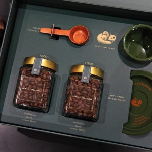 JT 자연 루왁커피 선물세트 300G +CUP